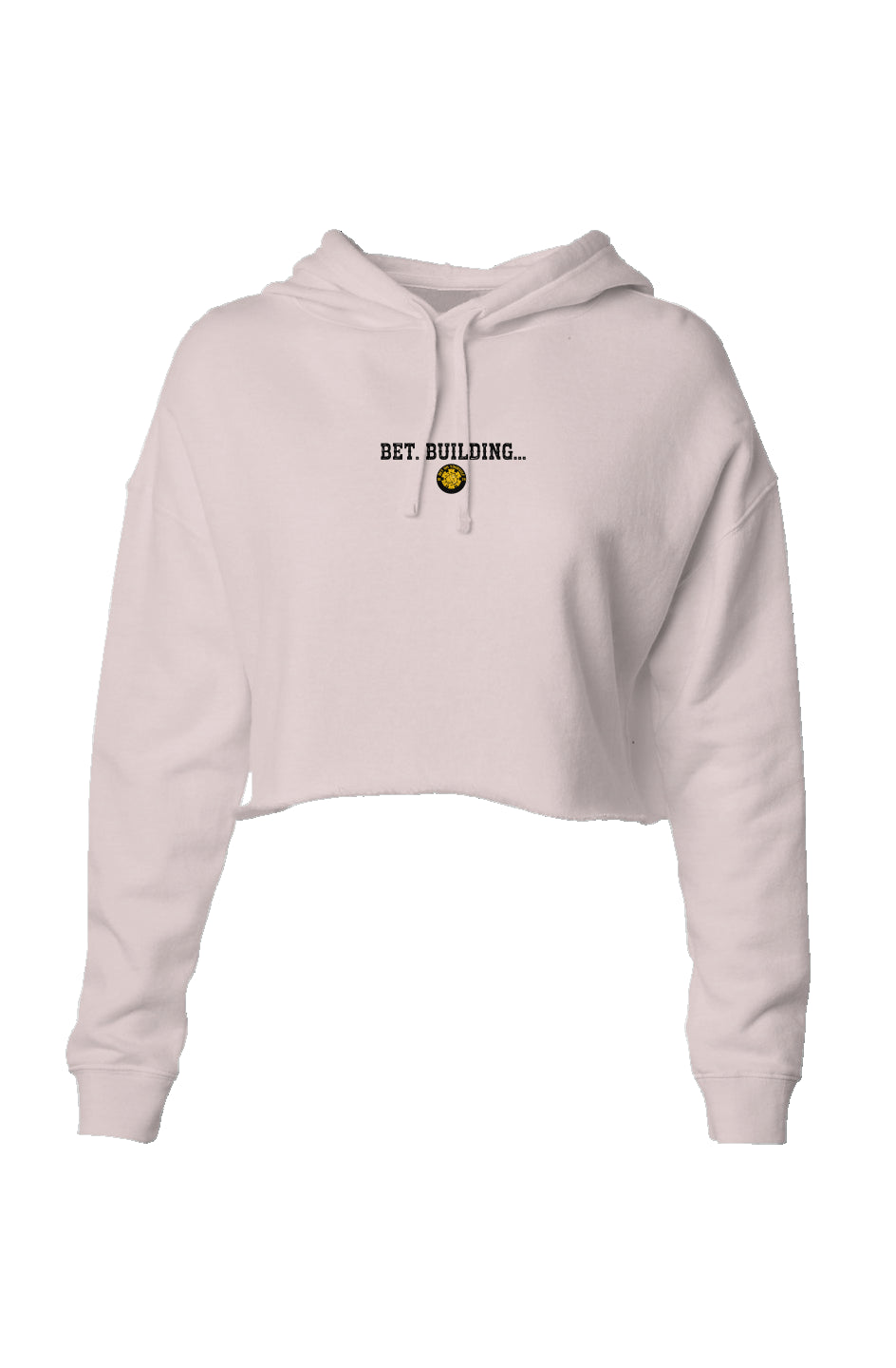 Bet. Building...Lightweight Crop Hoodie