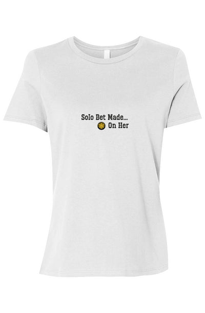 I Bet on Her – Solo Bet Made Tee for Single Moms