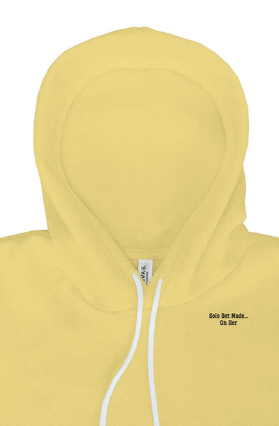 I Bet on Her – Solo Signature Hoodie for Single Moms