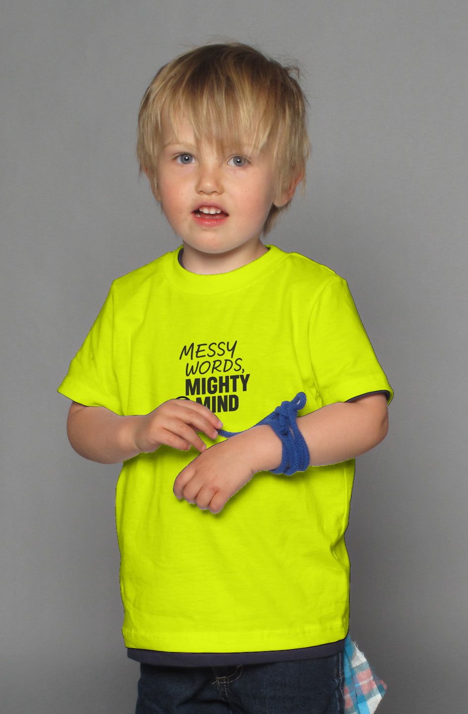 Messy Words, Mighty Mind – Inspired by Huddy Youth T-Shirt