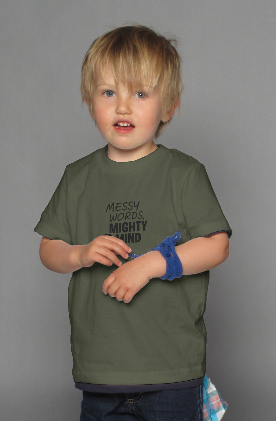 Messy Words, Mighty Mind – Inspired by Huddy Youth T-Shirt