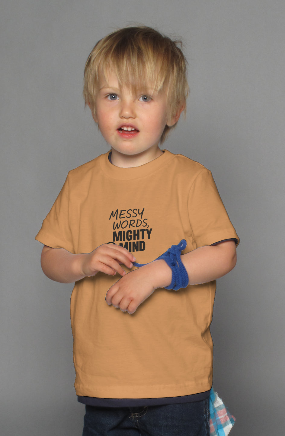 Messy Words, Mighty Mind – Inspired by Huddy Youth T-Shirt