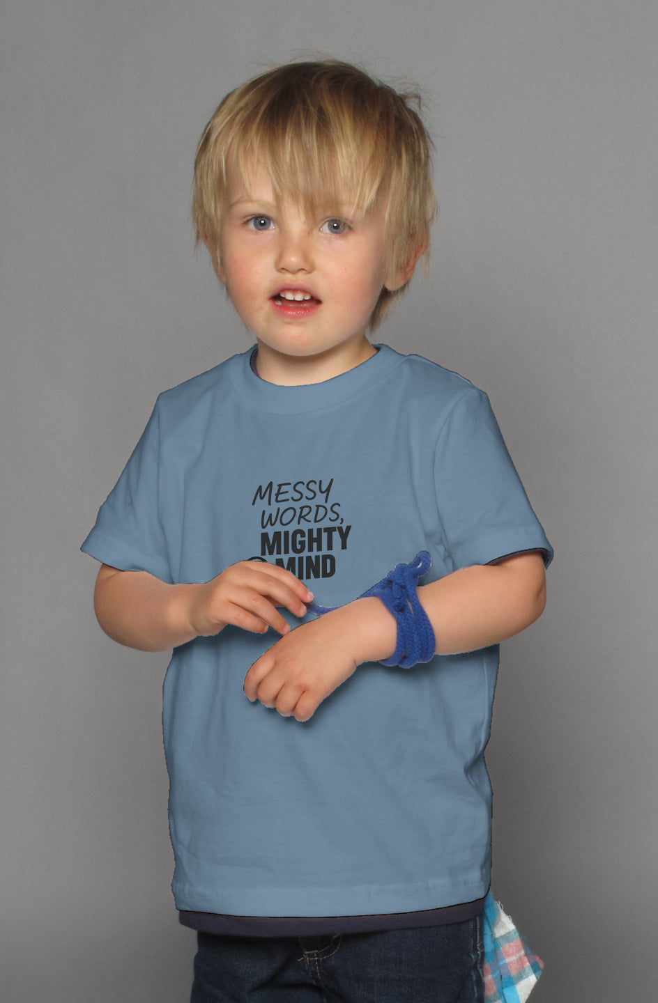 Messy Words, Mighty Mind – Inspired by Huddy Youth T-Shirt