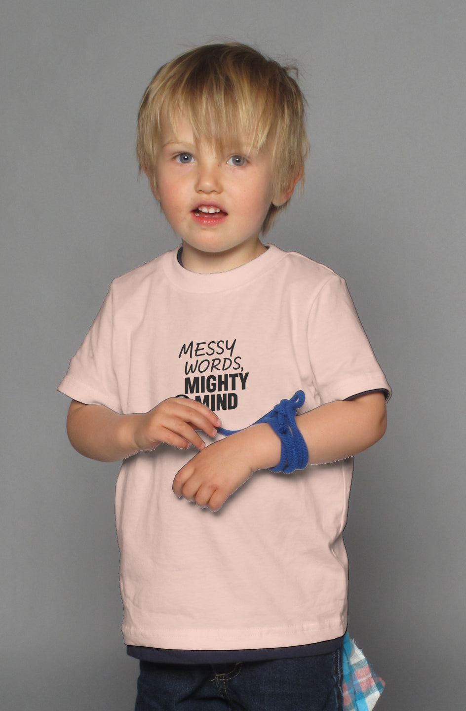Messy Words, Mighty Mind – Inspired by Huddy Youth T-Shirt