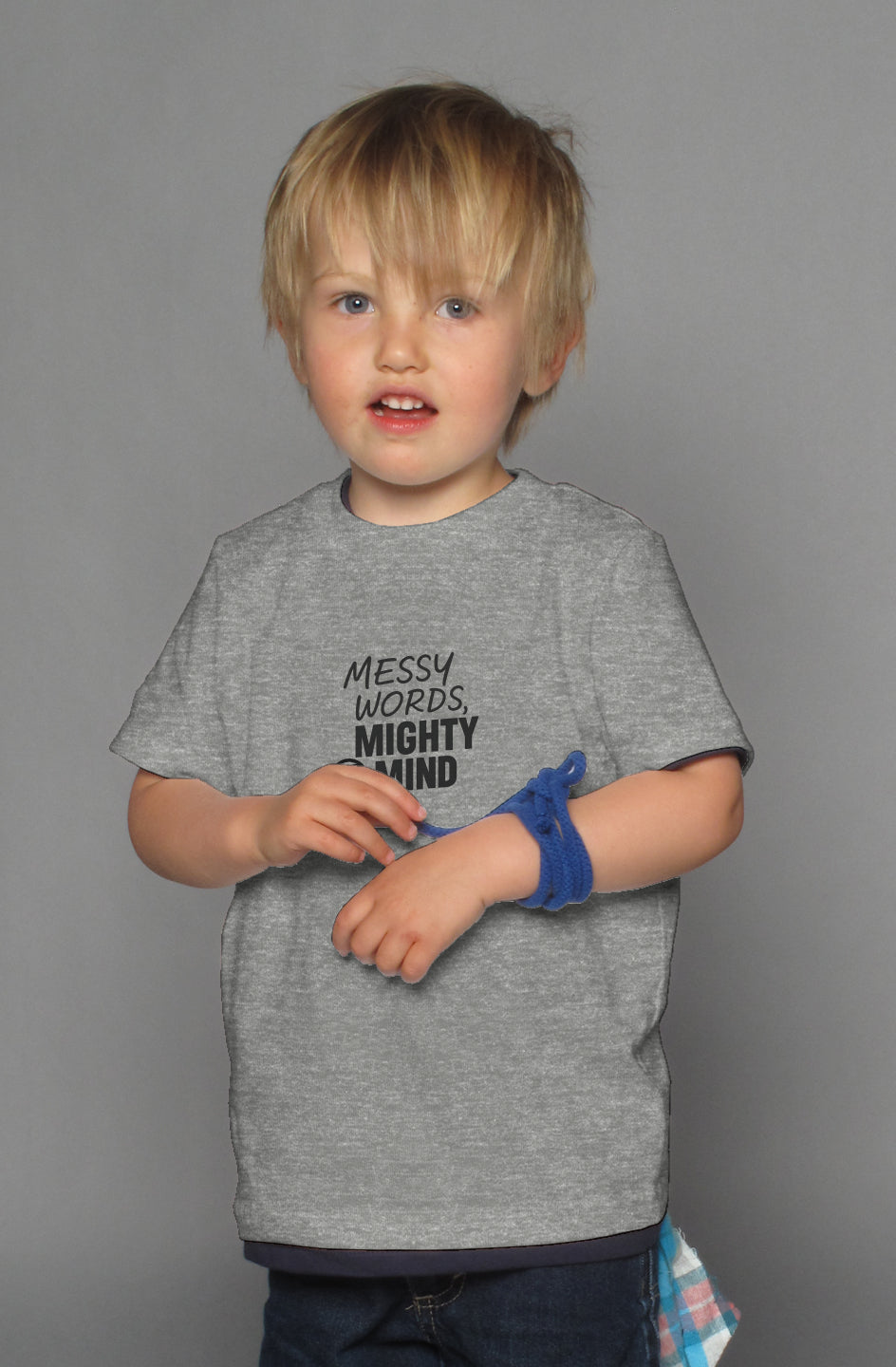Messy Words, Mighty Mind – Inspired by Huddy Youth T-Shirt