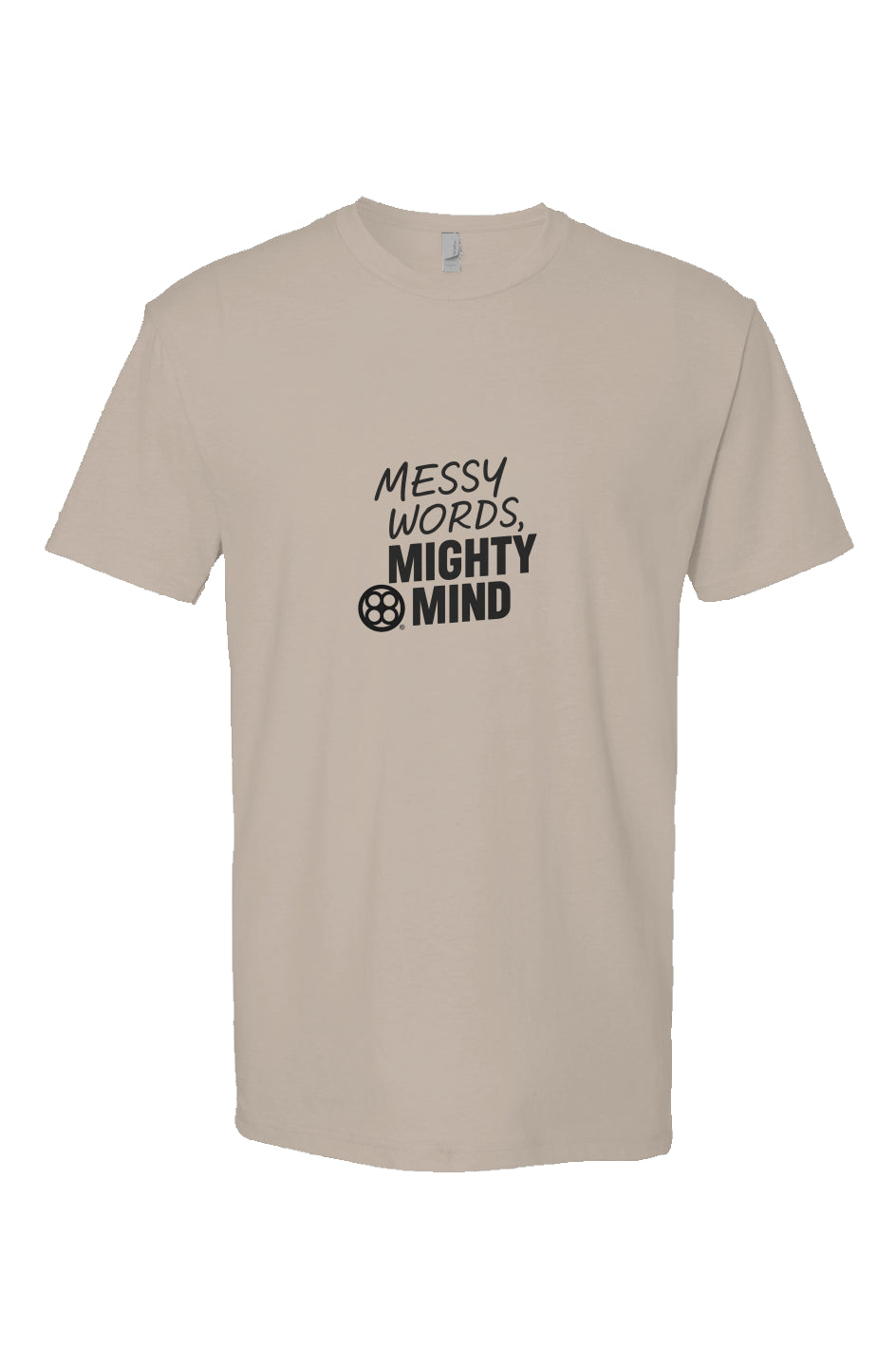 Messy Words, Mighty Mind – Inspired by Huddy Unisex Tee