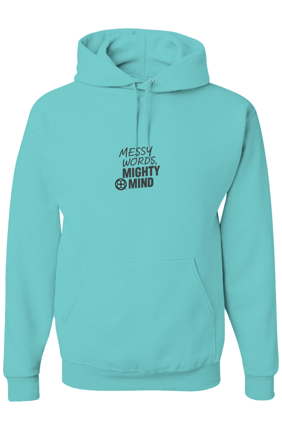 Messy Words, Mighty Mind – Inspired by Huddy (Unisex Hoodie)
