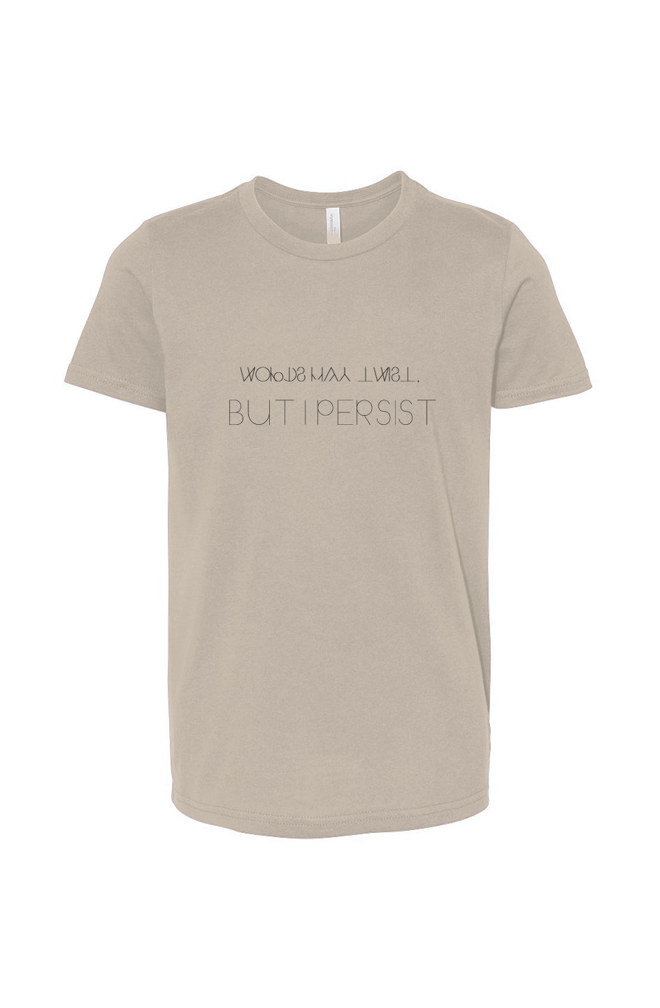 Words May Twist, But I PERSIST – Youth Dyslexia Awareness Tee
