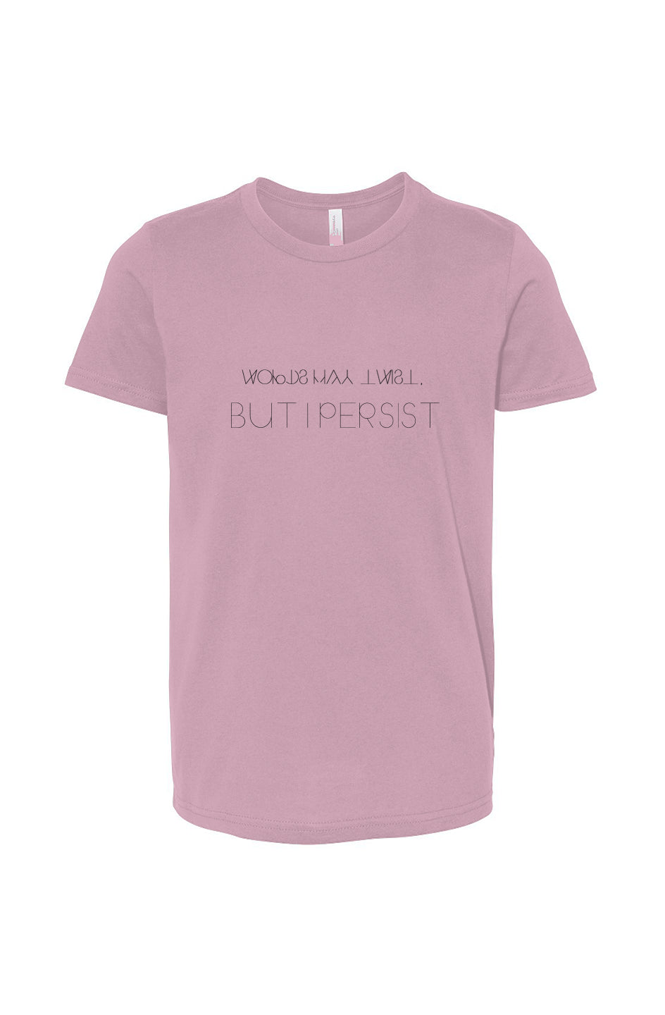 Words May Twist, But I PERSIST – Youth Dyslexia Awareness Tee