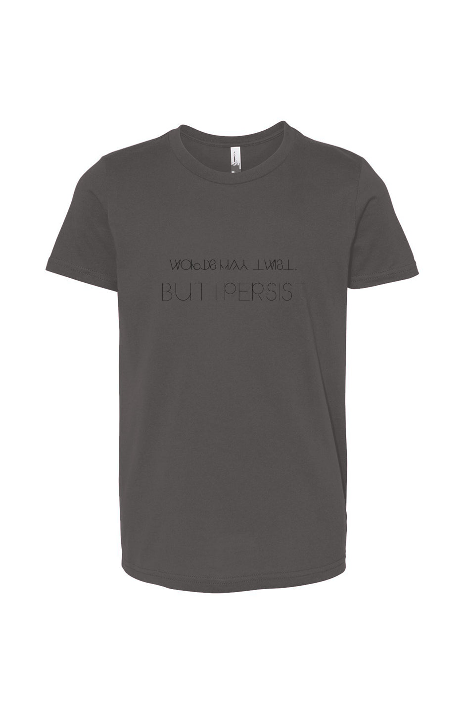 Words May Twist, But I PERSIST – Youth Dyslexia Awareness Tee