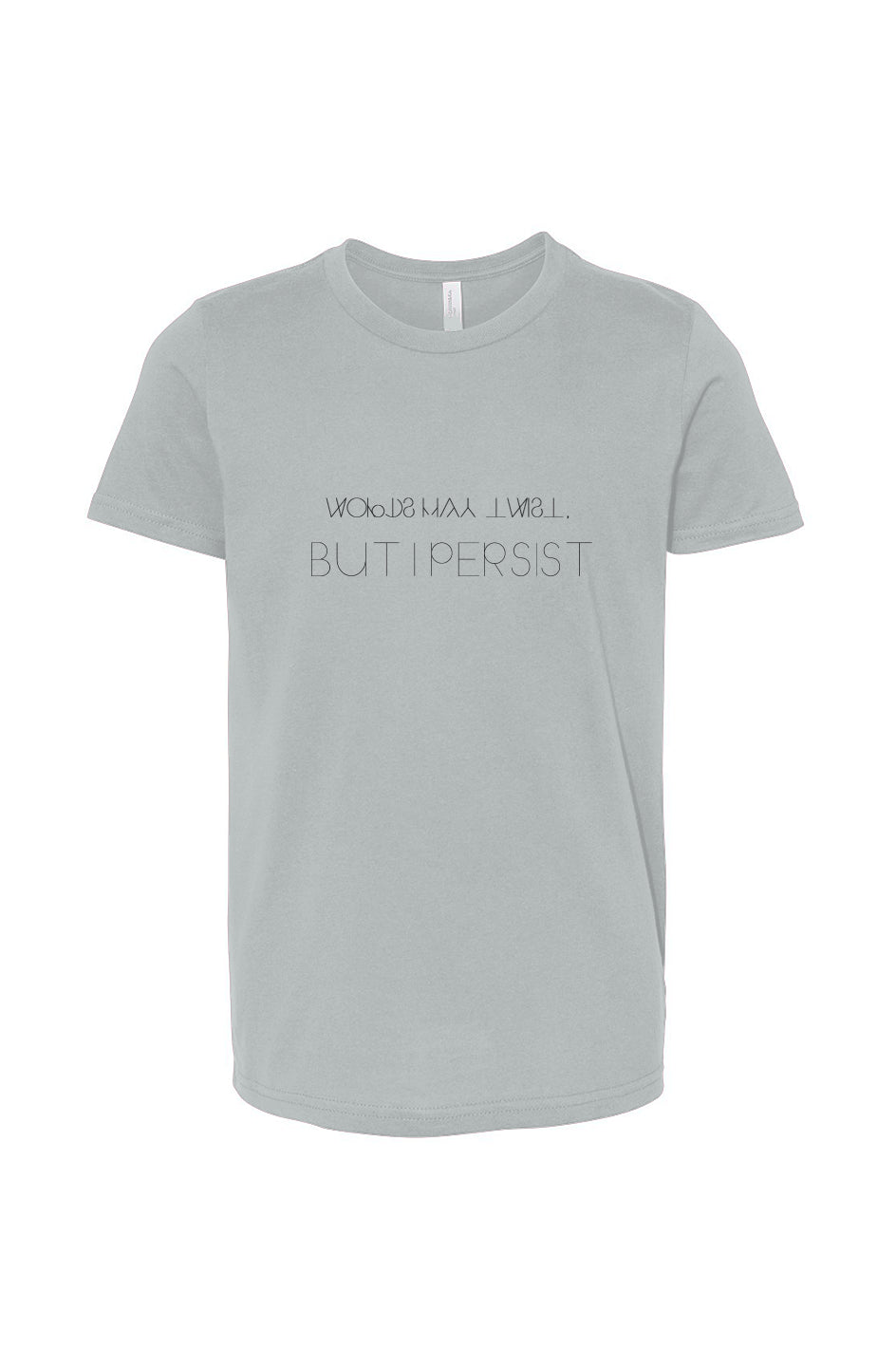 Words May Twist, But I PERSIST – Youth Dyslexia Awareness Tee