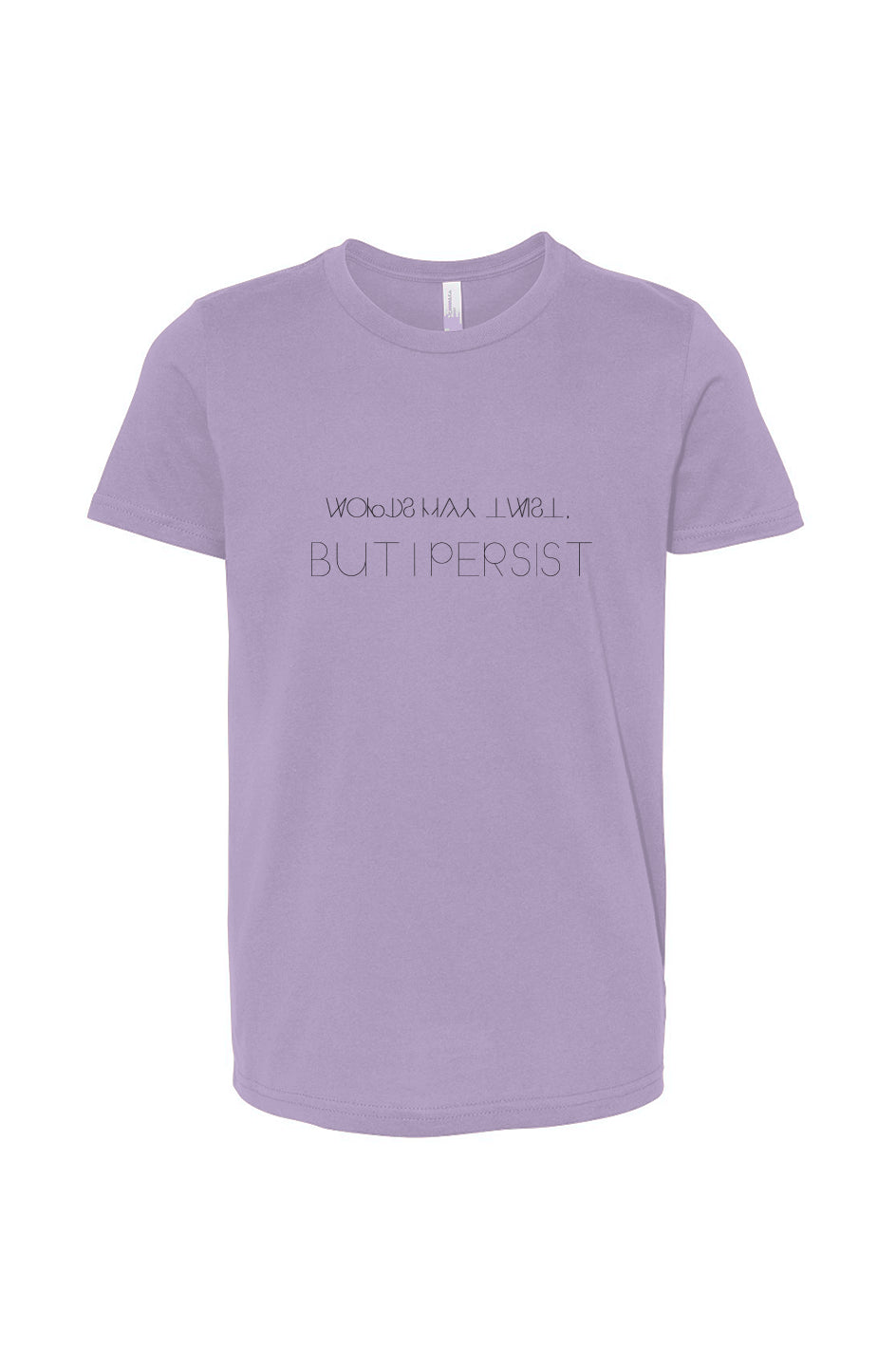 Words May Twist, But I PERSIST – Youth Dyslexia Awareness Tee