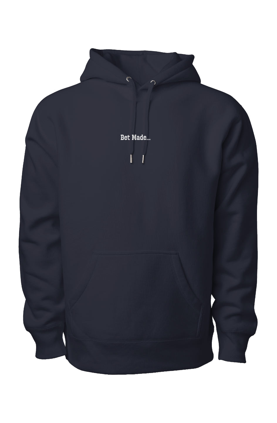 Heavyweight Street Style-Bet Made Unisex Dark Premium Hoodie 
