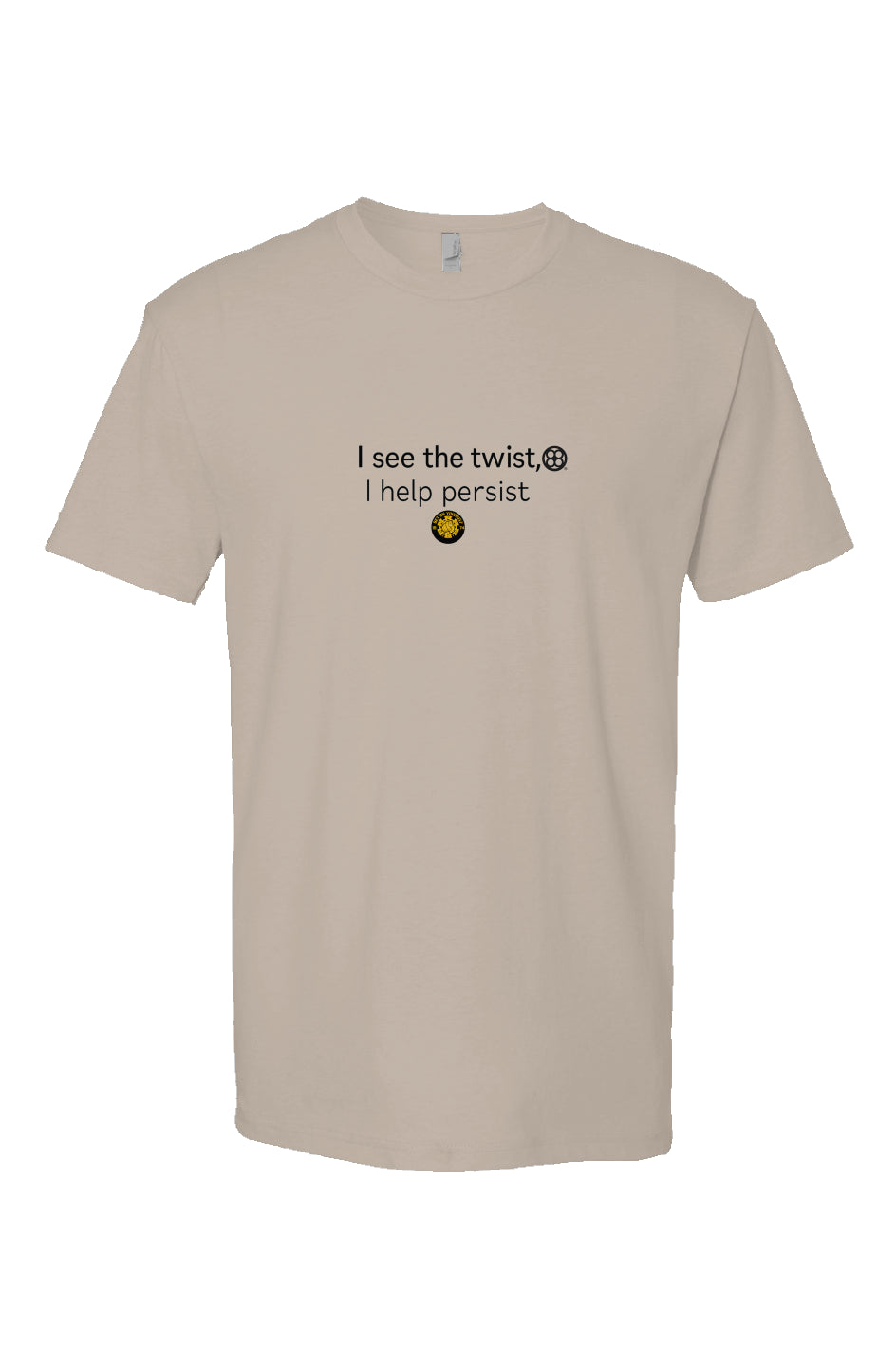 Dyslexia Supporter Tee – “I See the Twist, I Help Persist”