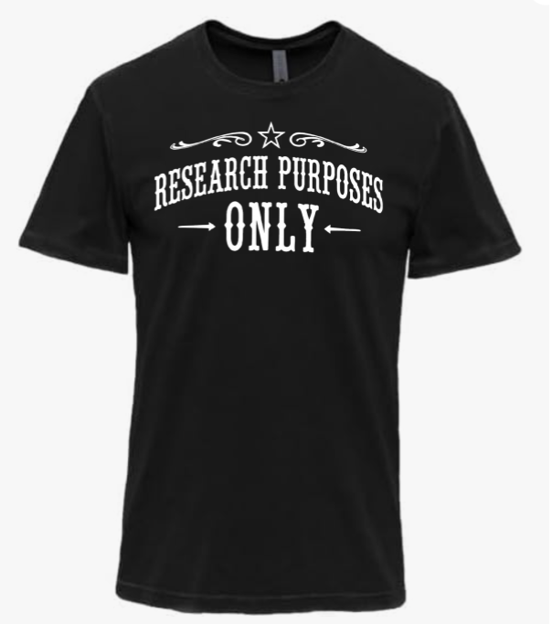 Research Purposes Only Unisex T-Shirt