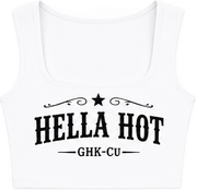Hella Hot-Cropped Tank Top