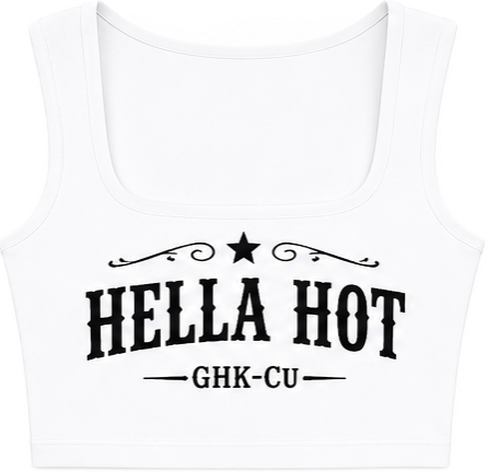 Hella Hot-Cropped Tank Top