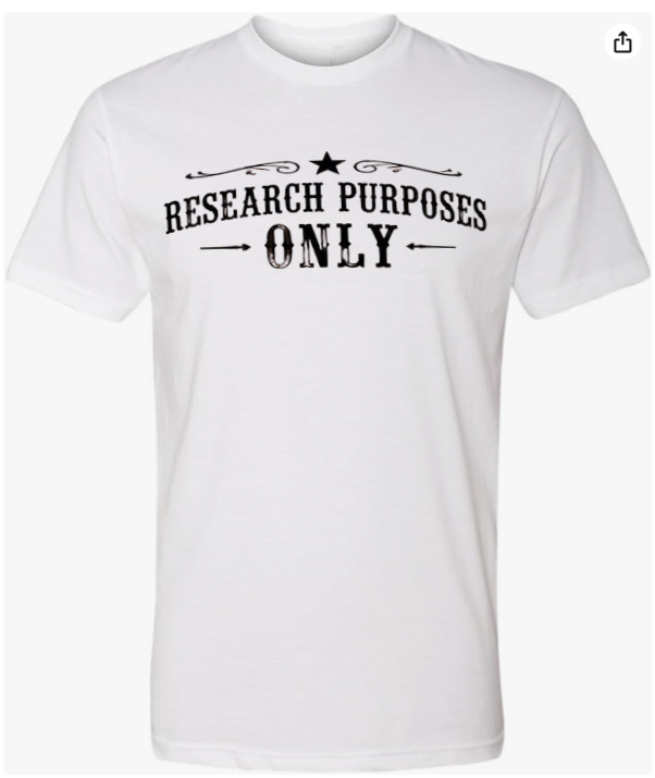 Research Purposes Only Unisex T-Shirt