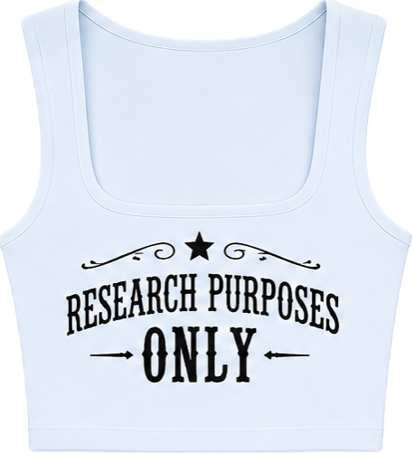 Research Purposes Only- Cropped Tank Top