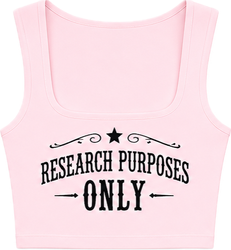 Research Purposes Only- Cropped Tank Top