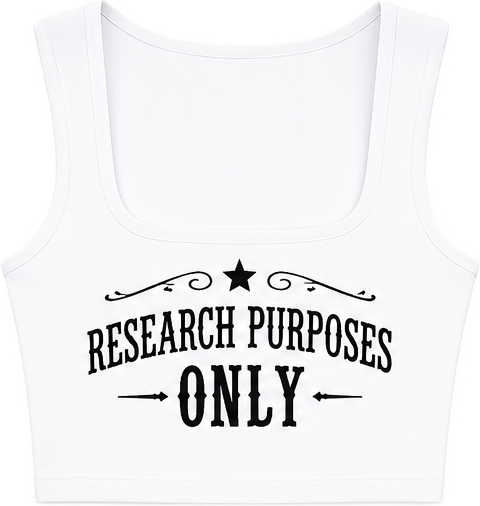 Research Purposes Only- Cropped Tank Top